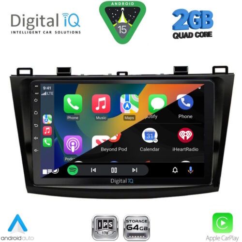 DIGITAL IQ RSD 1366_CPA (9inc) MULTIMEDIA TABLET for MAZDA 3 mod. 2009-2014 - Image 2