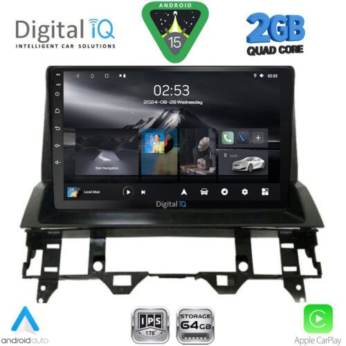 DIGITAL IQ RSD 1376_CPA DASH (10inc) MULTIMEDIA TABLET for MAZDA 6 mod. 2002-2008