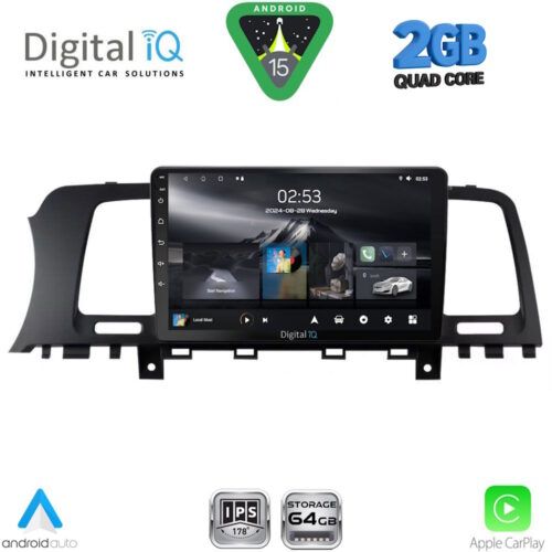 DIGITAL IQ RSD 1462_CPA (9inc) MULTIMEDIA TABLET for NISSAN MURANO mod. 2007-2014