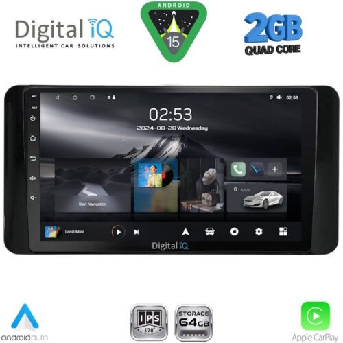 DIGITAL IQ RSD 1586_CPA (10inc) MULTIMEDIA TABLET for SKODA KAMIQ mod. 2018-2026