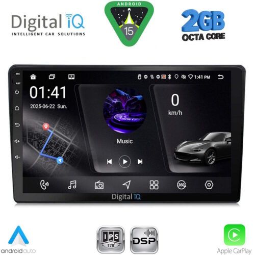 DIGITAL IQ RSF 4360_CPA (9inc) MULTIMEDIA TABLET for MAZDA 2 mod. 2002-2007