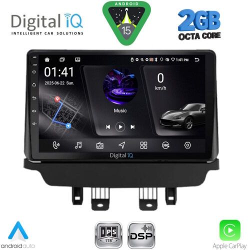 DIGITAL IQ RSF 4362_CPA (9inc) MULTIMEDIA TABLET for MAZDA 2 mod. 2014-2023