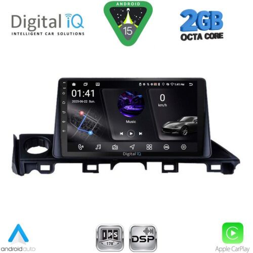 DIGITAL IQ RSF 4379_CPA (9inc) MULTIMEDIA TABLET for MAZDA 6 mod. 2017-2020