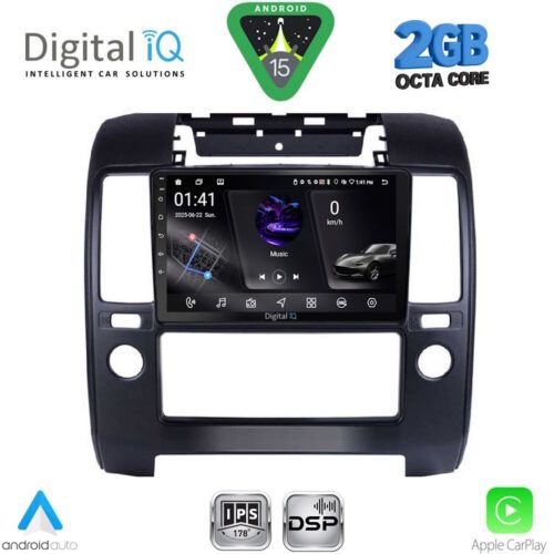 DIGITAL IQ RSF 4454_CPA A/C (9inc) MULTIMEDIA TABLET for NISSAN NAVARA D40 mod. 2006-2011 με A/C