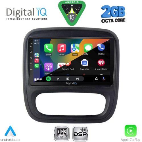 DIGITAL IQ RSF 4499_CPA (9inc) MULTIMEDIA TABLET for OPEL VIVARO – RENAULT TRAFIC – FIAT TALENDO – NISSAN NV 300 mod. 2014-2020 - Image 2