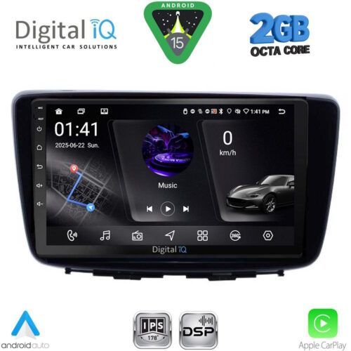 DIGITAL IQ RSF 4672_CPA (9inc) MULTIMEDIA TABLET for SUZUKI BALENO mod. 2016-2022