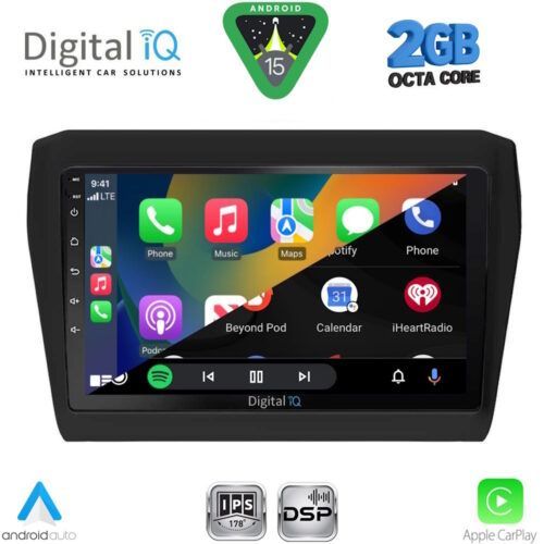 DIGITAL IQ RSF 4686_CPA (9inc) MULTIMEDIA TABLET for SUZUKI SWIFT mod. 2017-2026 - Image 2