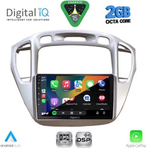 DIGITAL IQ RSF 4718_CPA (9inc) MULTIMEDIA TABLET for TOYOTA HIGHLANDER mod. 2002-2009 - Image 2