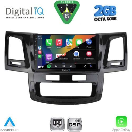 DIGITAL IQ RSF 4720_CPA (9inc) MULTIMEDIA TABLET for TOYOTA HILUX mod. 2005-2016 - Image 2