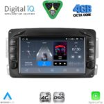 DIGITAL IQ BLG 471_CPA (7" DECK) MULTIMEDIA SYSTEM for MERCEDES C (W203) - CLK (W209) mod. 1999-2004