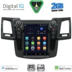 DIGITAL IQ BXC 3965_CPAA TESLA STYLE for TOYOTA HILUX mod. 2005-2015