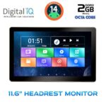 DIGITAL IQ CV4010_HR (11.6” HEADREST MONITOR)