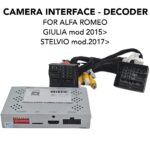 DIGITAL IQ AR 9851_CI - CAMERA INTERFACE for ALFA ROMEO mod. 2017-2024 with 6.5-8.8'' screen