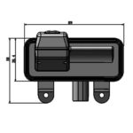 DIGITAL IQ CAMERA MERC_03 (AHD-NTSC) HANDLE CAMERA MERCEDES B (W246) - Image 2