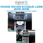 DIGITAL IQ FZ 2008_CL (TOUCHSCREEN CLIMATE CONTROL PANEL for RANGE ROVER EVOQUE L538 mod. 2012-2018) - Image 2