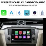 DIGITAL IQ VW 816W CPA (WIRELESS CARPLAY / ANDROID AUTO BOX for VW TOUAREG mod. 2011-2018 with 8'' screen with 2 CAMERAS)