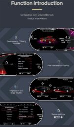 DIGITAL IQ DDD 943_DC (11in) DIGITAL CLUSTER for BMW 1 - 2 Series - X1 - X2 mod. 2014-2022 - Image 9