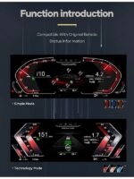 DIGITAL IQ DDD 943_DC (11in) DIGITAL CLUSTER for BMW 1 - 2 Series - X1 - X2 mod. 2014-2022 - Image 10