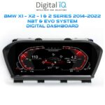 DIGITAL IQ DDD 943_DC (11in) DIGITAL CLUSTER for BMW 1 - 2 Series - X1 - X2 mod. 2014-2022