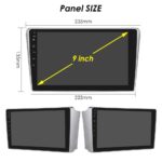 DIGITAL IQ RSD 1704SL_CPA (9inc) MULTIMEDIA TABLET for TOYOTA AVENSIS (T25) mod. 2003-2009 (SILVER) - Image 4