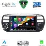 DIGITAL IQ BLF 365BL_CPA (7" DECK) MULTIMEDIA SYSTEM for FIAT 500 mod. 2007-2015 (BLACK) - Image 2