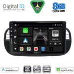 DIGITAL IQ BXF 7130BL_CPAA (9inc) MULTIMEDIA TABLET for FIAT 500 mod. 2007-2015 (BLACK)