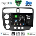 DIGITAL IQ BXF 7187_CPAA (9inc) MULTIMEDIA TABLET for HONDA CIVIC 4D mod. 2001-2006