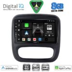 DIGITAL IQ BXF 7499_CPAA (9inc) MULTIMEDIA TABLET for OPEL VIVARO – RENAULT TRAFIC – FIAT TALENDO – NISSAN NV 300 mod. 2014-2019