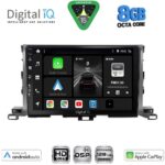 DIGITAL IQ BXF 7700_CPAA (10inc) MULTIMEDIA TABLET for TOYOTA HIGHLANDER mod. 2014-2019
