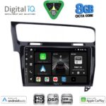 DIGITAL IQ BXF 7747BL_CPAA (10inc) MULTIMEDIA TABLET for VW GOLF 7 mod. 2013-2020
