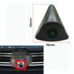 DIGITAL IQ CAMERA QS8012 (AHD-NTSC) FRONT CAMERA for VW PASSAT mod. 2012-2016 - Image 2