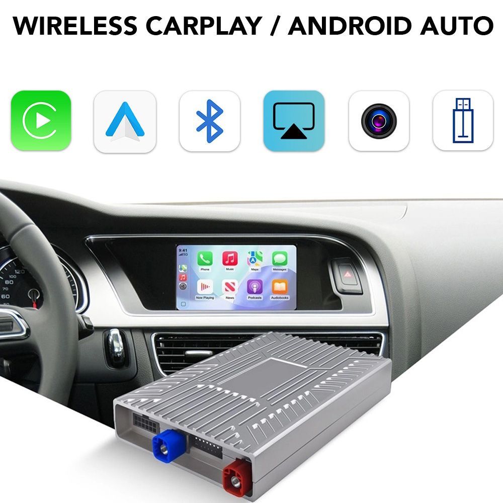 2526F DIGITAL IQ AD 2526F CPA (WIRELESS CARPLAY / ANDROID AUTO BOX with 2 CAMERA IN for AUDI A3 mod. 2021-2026 with MIB3) - Image 1