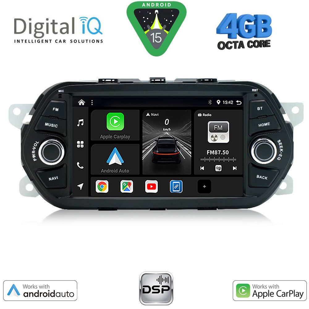 BLF656_15 DIGITAL IQ BXF 656_CPAA (7" DECK) MULTIMEDIA SYSTEM for FIAT TIPO mod. 2015-2023 - Image 1
