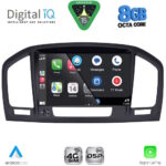 DIGITAL IQ BLM 714BL_CPA (8" DECK) MULTIMEDIA SYSTEM for OPEL INSIGNIA mod. 2008-2013 (BLACK) - Image 11