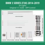DIQ AMBIENT BMW S.3 (F30) (Digital iQ Ambient Light for BMW Series 3 (F30) mod. 2014-2019 with 20 Lights)