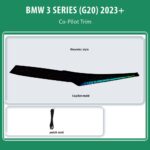 DIQ AMBIENT BMW S.3 (G20) CO-PILOT TRIM (Digital iQ Co-Pilot Trim for BMW Series 3 mod. 2023+ FACELIFT)