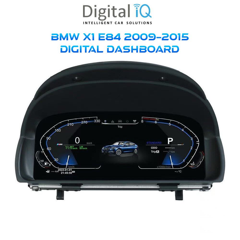 BMW_X1_E84_Digital_Dashboard_001_ DIGITAL IQ DDD 941_DC (11in) DIGITAL INSTRUMENT CLUSTER for BMW X1 Series E84 mod. 2009-2015 - Image 1