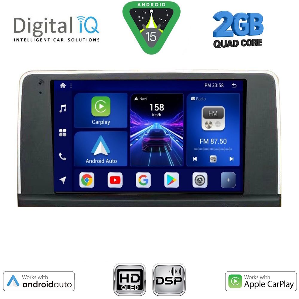 BXC3050_15 DIGITAL IQ BXC 3062_CPAA (9inc) (NBT) MULTIMEDIA TABLET for BMW X5 (E70) – X6 (E71) mod. 2013-2016 - Image 1