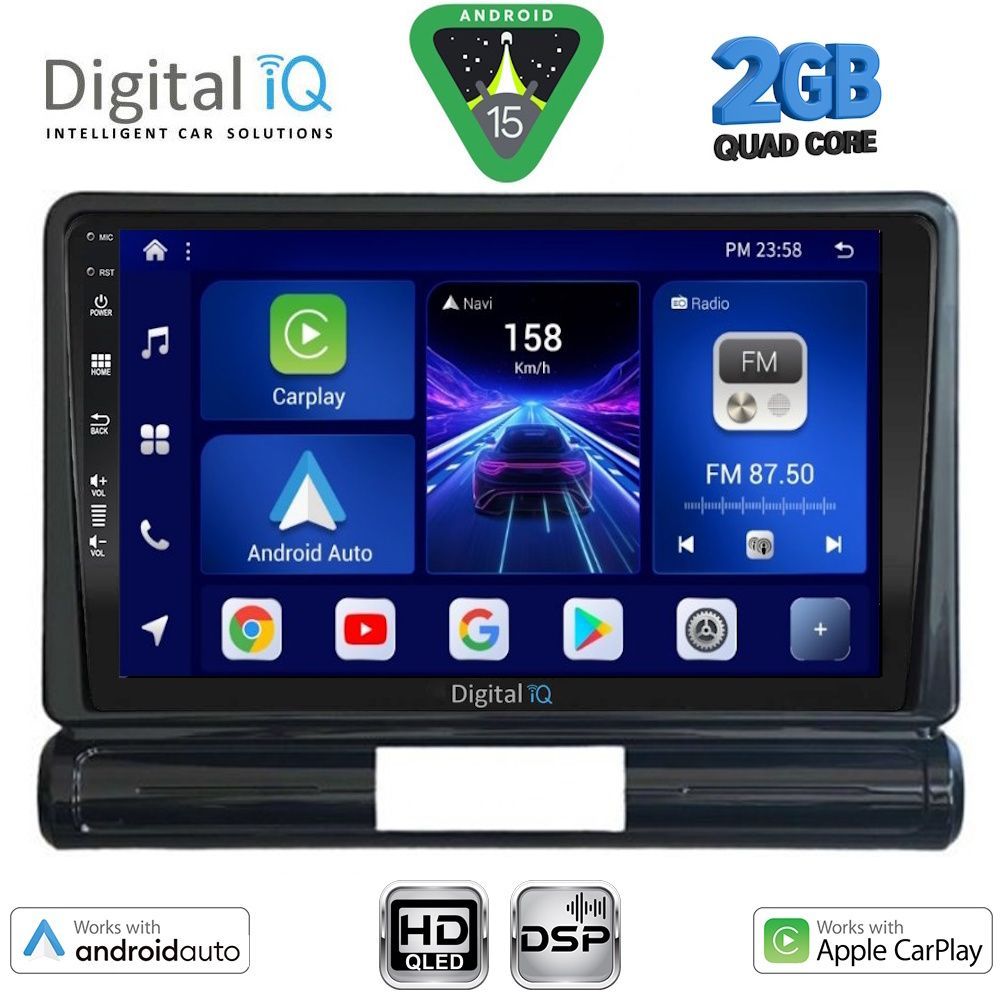 BXC3093L_15 DIGITAL IQ BXC 3093M_CPAA (9inc) MULTIMEDIA TABLET for CITROEN C3 - DS3 mod. 2016-2024 Med Version - Image 1