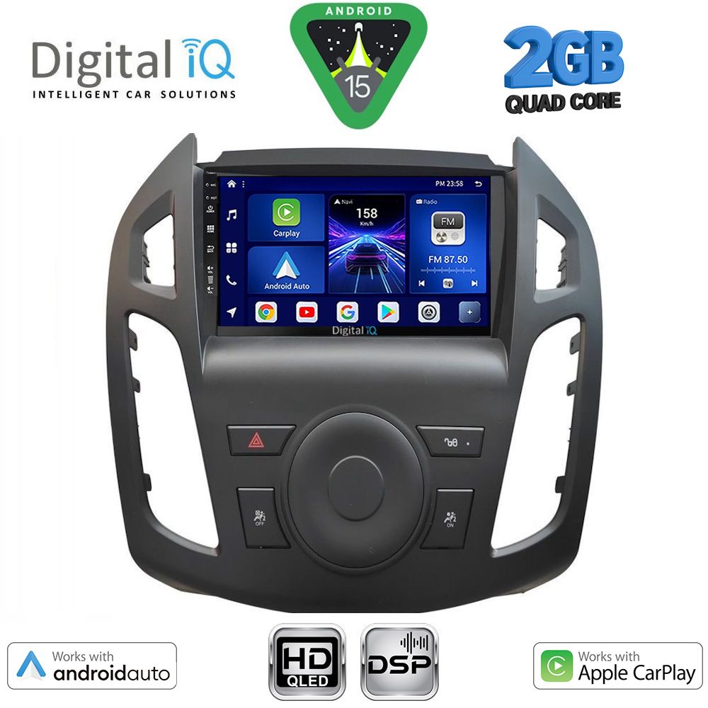 BXC3176n_15 DIGITAL IQ BXC 3176_CPAA (9inc) MULTIMEDIA TABLET for FORD TRANSIT CONNECT mod. 2013-2018 - Image 1