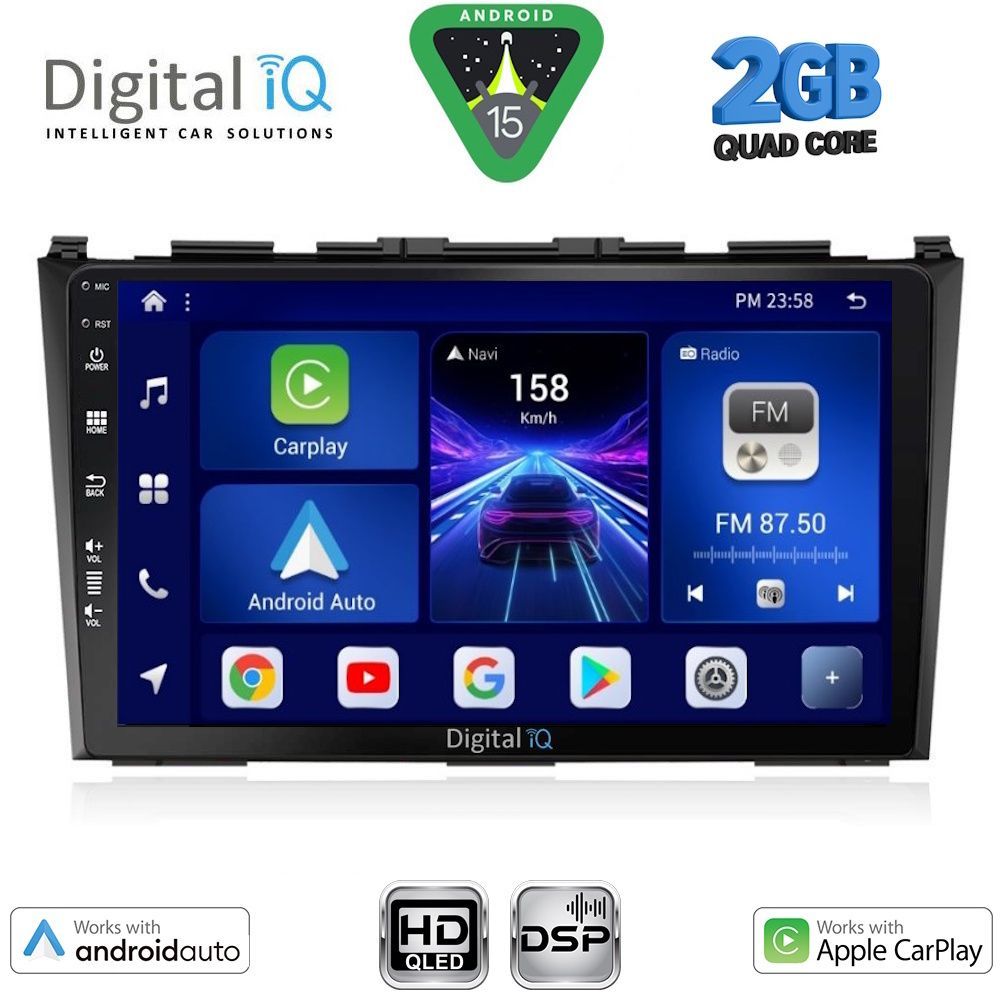 BXC3197_15 DIGITAL IQ BXC 3197_CPAA (9inc) MULTIMEDIA TABLET for HONDA CRV mod. 2006-2012 - Image 1