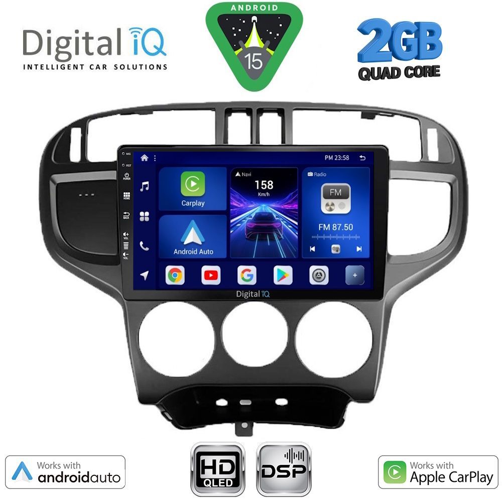 BXC3240_15 DIGITAL IQ BXC 3240_CPAA (9inc) MULTIMEDIA TABLET for HYUNDAI MATRIX mod. 2001-2010 - Image 1