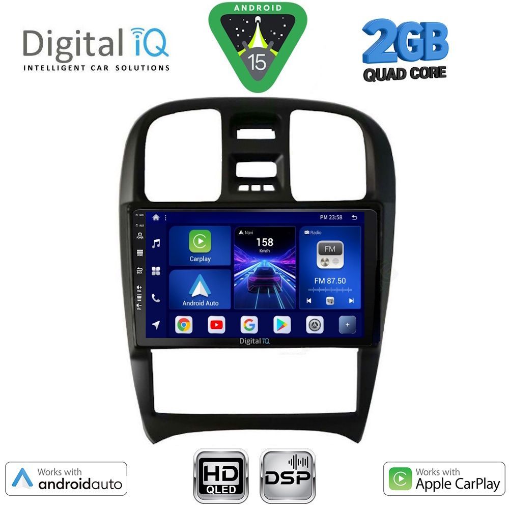 BXC3247_15 DIGITAL IQ BXC 3247_CPAA (9inc) MULTIMEDIA TABLET for HYUNDAI SONATA mod. 2000-2006 - Image 1