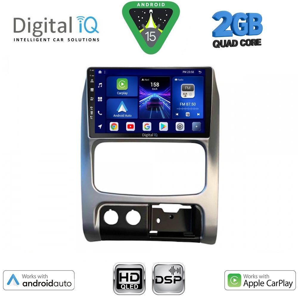 BXC3269_15 DIGITAL IQ BXC 3269_CPAA (9inc) MULTIMEDIA TABLET for JEEP CHEROKEE - LIBERTY mod. 2002-2007 - Image 1