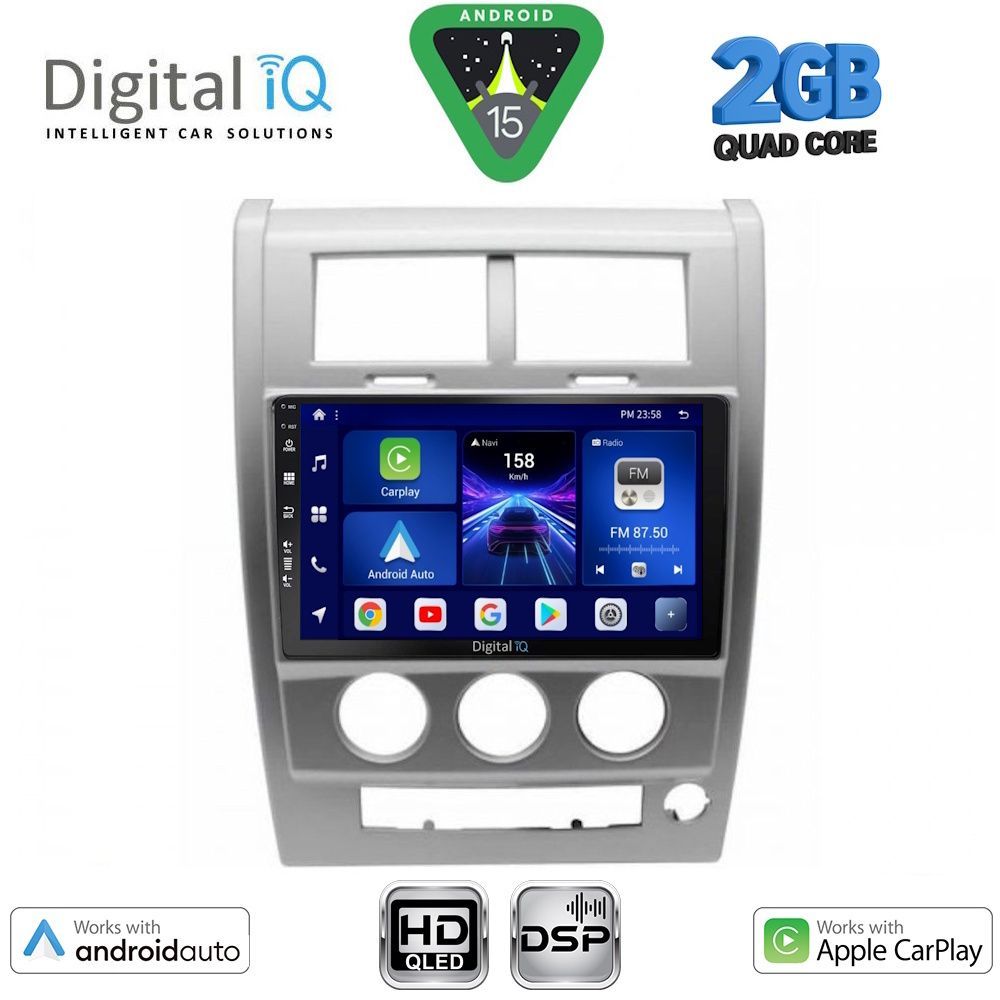 BXC3270_15 DIGITAL IQ BXC 3270_CPAA (10inc) MULTIMEDIA TABLET for JEEP CHEROKEE - LIBERTY mod. 2007-2014 - Image 1