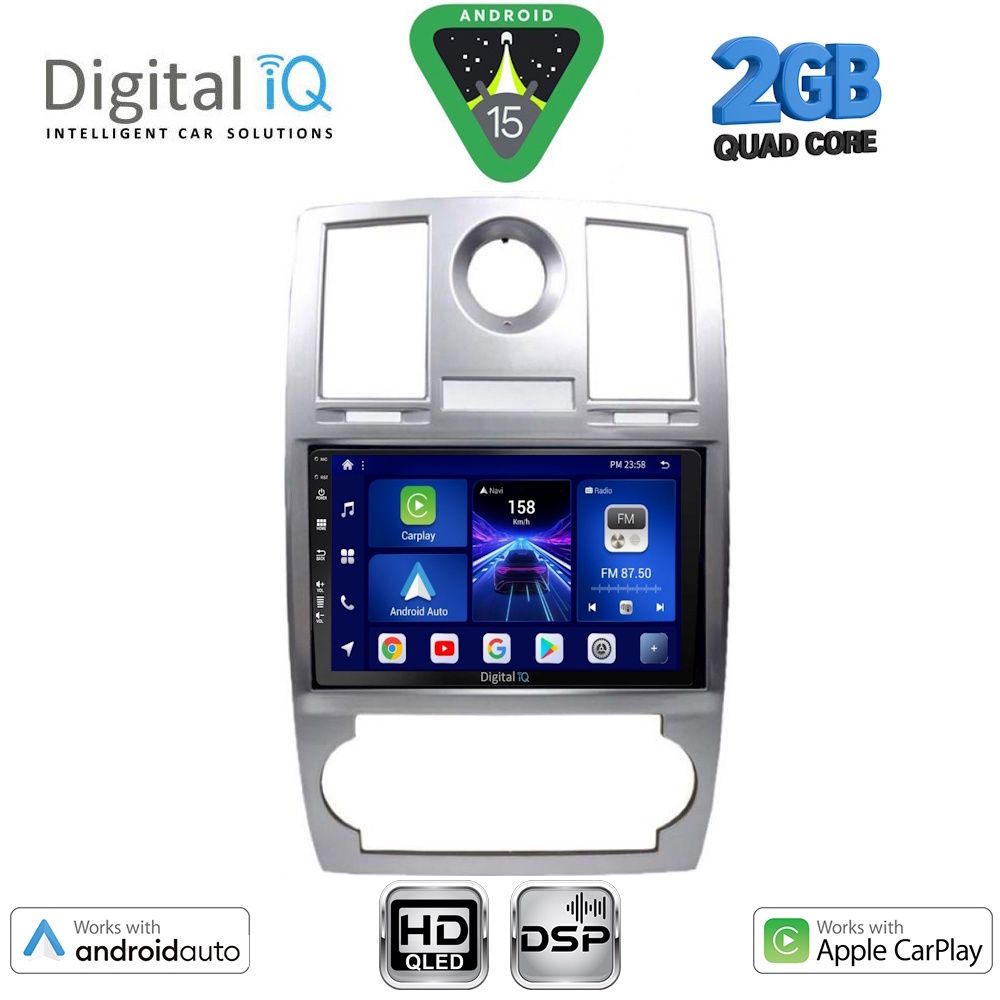 BXC3285-15 DIGITAL IQ BXC 3285_CPAA (9inc) MULTIMEDIA TABLET for CHRYSLER 300C mod. 2005-2010 - Image 1