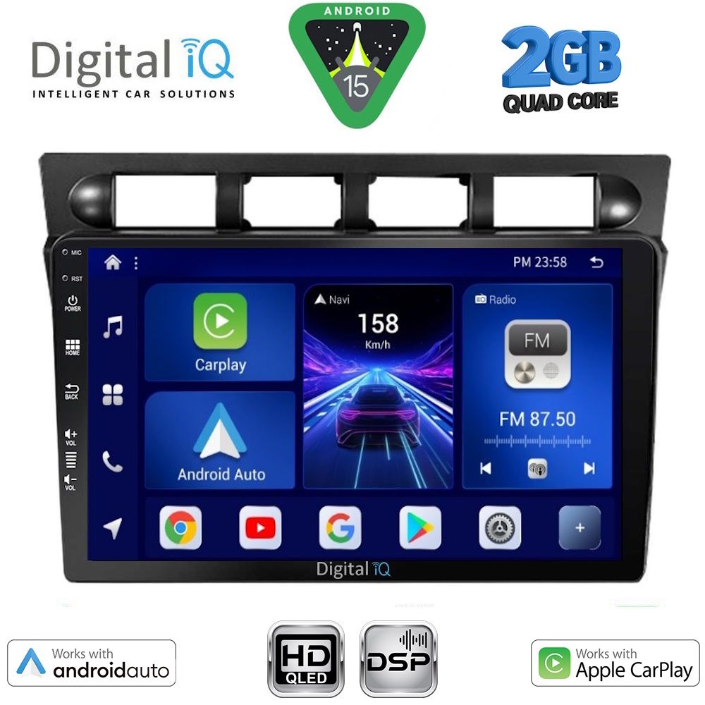 BXC3306_15 DIGITAL IQ BXC 3306_CPAA (9inc) MULTIMEDIA TABLET for KIA PICANTO mod. 2004-2008 - Image 1