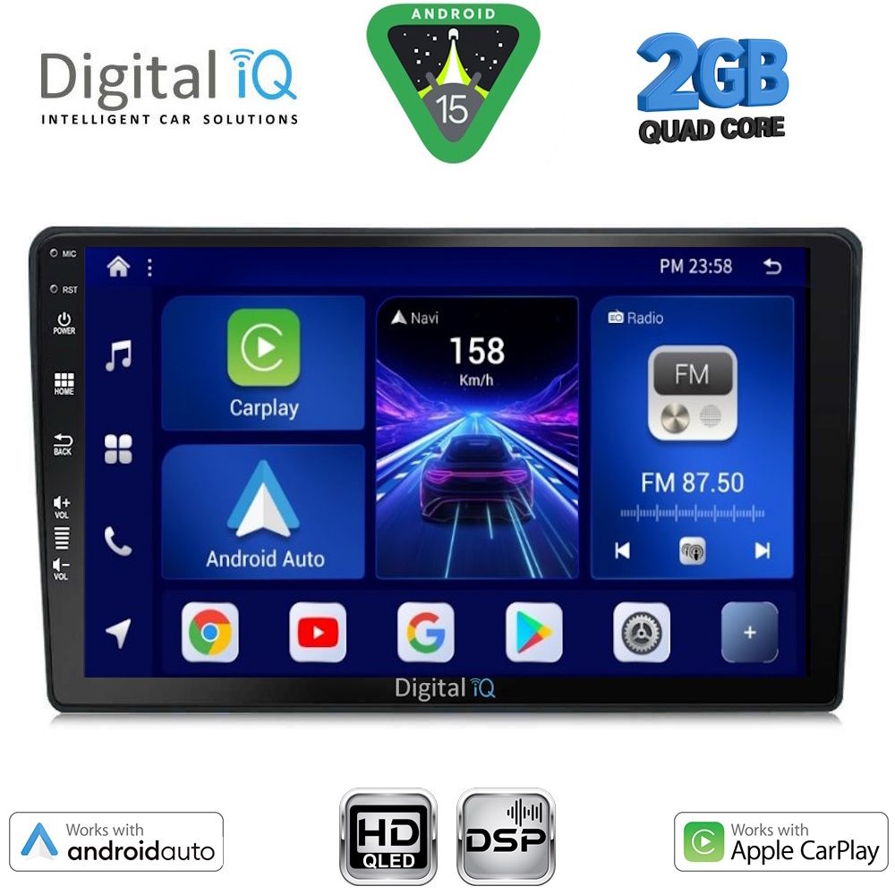 BXC3360_15 DIGITAL IQ BXC 3360_CPAA (9inc) MULTIMEDIA TABLET for MAZDA 2 mod. 2002-2007 - Image 1