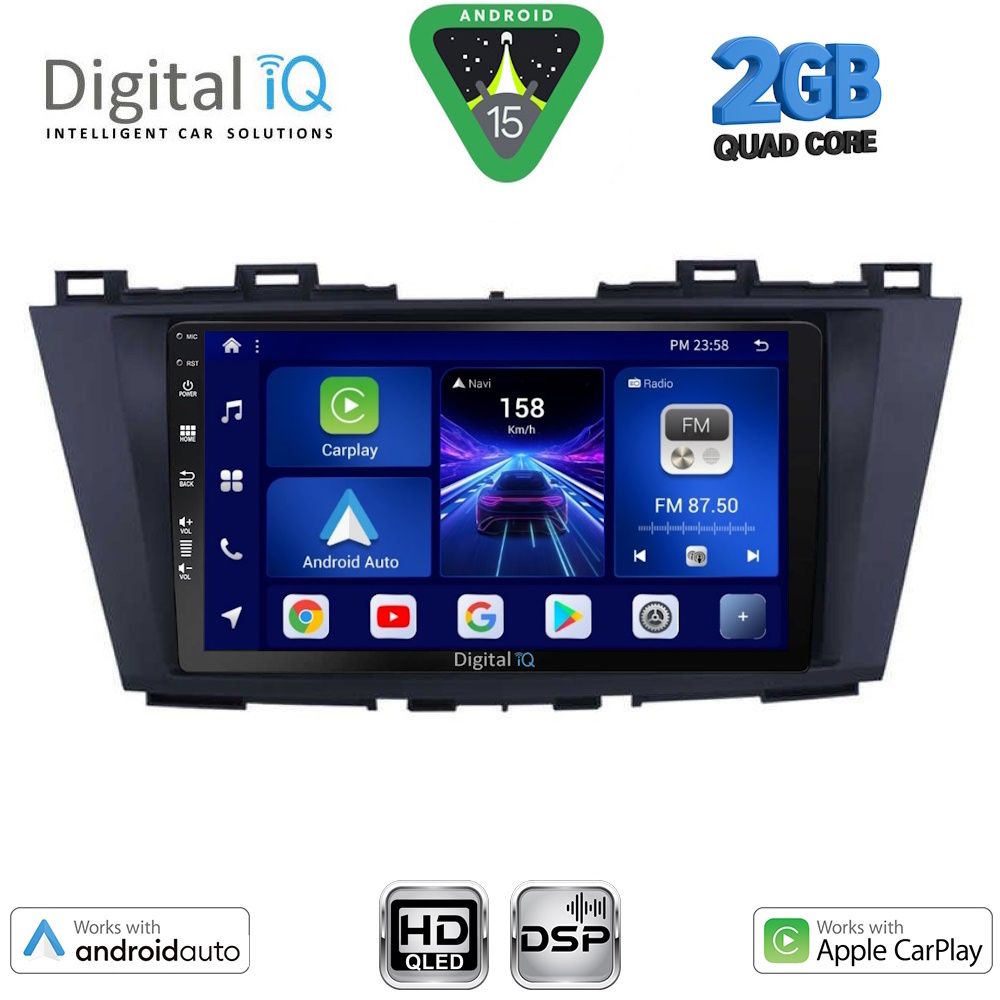 BXC3371_15 DIGITAL IQ BXC 3371_CPAA (9inc) MULTIMEDIA TABLET for MAZDA 5 mod. 2011-2020 - Image 1