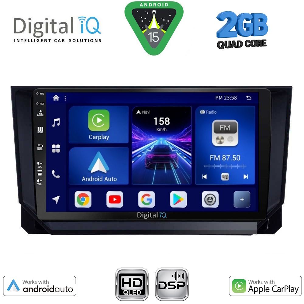 BXC3391_15 DIGITAL IQ BXC 3391_CPAA (10inc) MULTIMEDIA TABLET for MAZDA CX9 mod. 2006-2015 - Image 1
